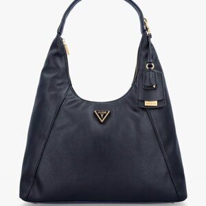 Guess Large Laryn Black Hobo Bag